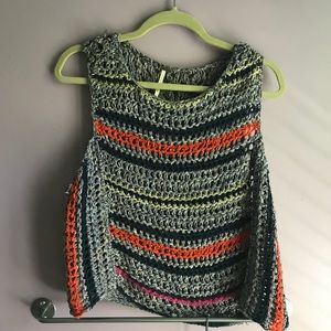 FREE PEOPLE CROCHET TANK